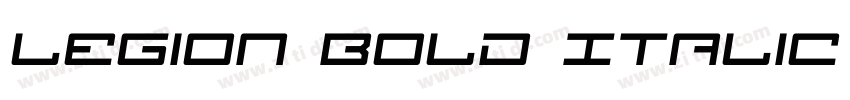 Legion Bold Italic B字体转换